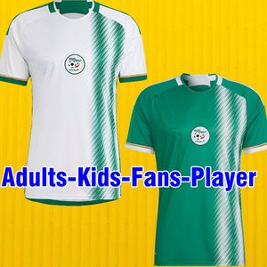 22 23 Algerie Soccer Jersey maillot Algeria ATAL DELORT 2022 2023BENNACER football shirt kits MAHREZ FEGHOULI uniforms men kids equipments 211200 jersey