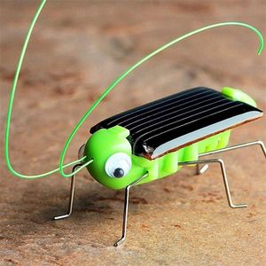 Novelty Games Solar grasshopper Educational Solar Powered Grasshopper Robot Toy required Gadget Gift solar toys No batteries for kids 220905