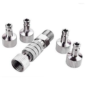 Pneumatic Tools Retail Airbrush Quick Disconnect Coupler Release Fitting Adapter With 5 Male 1/8 INCH M-F