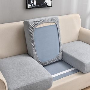 Pillow Waterproof Furniture Protector Thick Sofa Cover Corner Seat Slipcover Elastic Solid Color Couch Material