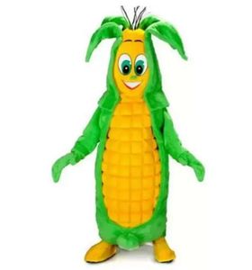 2022 Fabriksförsäljning Tasty Corn Mascot Costumes Halloween Fancy Party Dress Cartoon Character Carnival Xmas Easter Advertising Birthday Party Costume Outfit