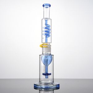15 17 Inch Big Bongs Hookahs Glass Water Bongs Pipe Condolence Perc Oil Dab Rig Thick Build A Bong Smoking Accessories 18mm Female Joint With Bowl WP2283 WP2284