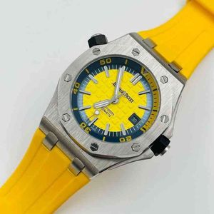 Watch Imported From Japan Series Fully Automatic Hollow Mechanical Movement 42 2mm White