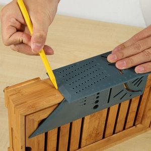 Professional Hand Tool Sets Mitre Angle Measure 3D Ruler Wood Working Tools Gauge Square Size Multifunctional TableMitre