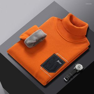 Maglioni da uomo Grado superiore 2022 Marchio di moda Cashmere Pullover Uomo Morbido maglione invernale caldo Mens Bello dolcevita Tirare spesso Homme