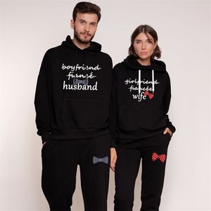 Erkek Terzini Çift Kıyafetler Hoodie ve Pantolon Yüksek kaliteli koca karısı Erkekler Kadın Günlük Günlük Spor Jogging Suit Trailsuit 220905