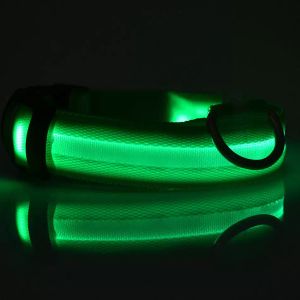 Dog Collar leashes Light Night Safety LED Flashing Glow Pet Supplies Cat & Dog Accessories Small