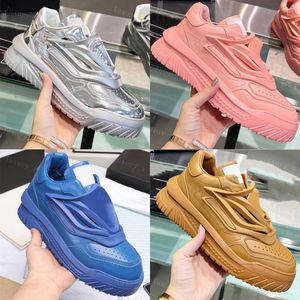 Designer Casual Skor Italien Odissea Sneakers Män Skor Tjocka grekiska sulor Trippel Svart Vit Flerfärgad 100 % nötkreatur Läder Herr Dam Sneakers