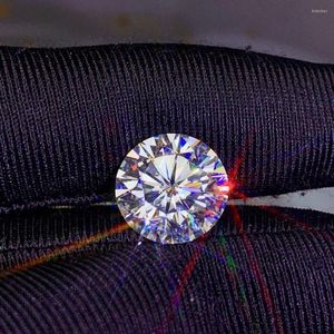 Luźne diamenty ct duże ziarno wysokie ogień moissanite d Color VVS1 Klarowność dostępna w biżuterii masowej