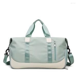 Duffel Bags Super Women's Dry Wet Departed joga fittness мешки с водонепроницаемой большой багаж с большой емкостью.