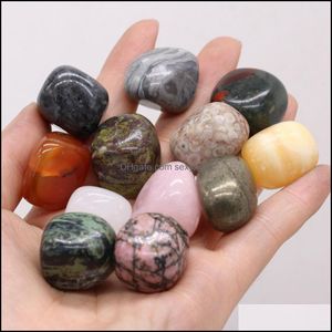 Loose Gemstones Loose Chakra Healing Reiki Natural Tumbled Stone Irregar Polishing Rock Quartz Yoga Meditation Energy Stones Bead Dec Dhhef