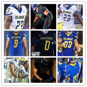 American College Football Wear Custom Football Delaware Blue Hens College Jersey PAT KEHOE DeJoun Lee Nolan Henderson Kedrick Whitehead DeJo