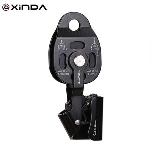 Carabiners Xinda最高品質プロフェッショナルリフトウエイトプーリーデバイスレスキューサバイブギアアウトドアロッククライム高高度輸送220905