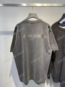 Xinxinbuy Men Designer Tees Paris Rainbow Letter Print 1917 Ear Wheat Women Grey Black Red Xs-2xl