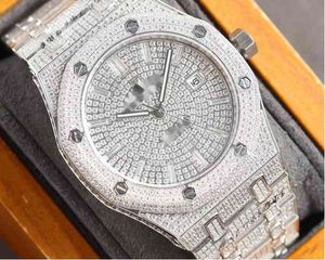 Luxury Watch for Men Mechanical ES Top Brand Fashion Womens All Diamond Swiss Genève Wristwatches L1xt