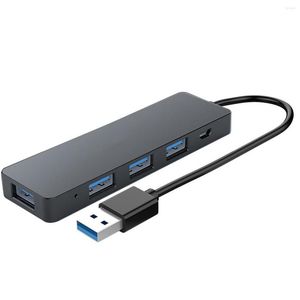 4-Port USB 3.0 Hub Splitter Plug & Play USB3.0 Adapter Verlängerungskabel für PC Laptop