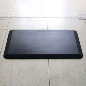 Carpets Anti-fatigue Kitchen Floor Mat Carpet Living Room Rugs Anti Static Slip Long Standing Working Home Decor Leather Texture
