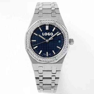 Diver Luxury Mechanical Womens Watch Factory 34mm 77351 Eta 5800 Movement Diamond Brand Ladies YSF5