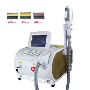 Apparecchiatura di bellezza della macchina del laser di ringiovanimento della pelle dell'epilatore OPT della macchina portatile di depilazione di IPL per uso del salone