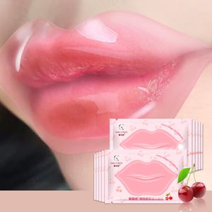 Collagen Nourishing Lip Mask Lip Care Moisture Fruits Essence Anti-Aging Labial Gel Patch Patches para lábios