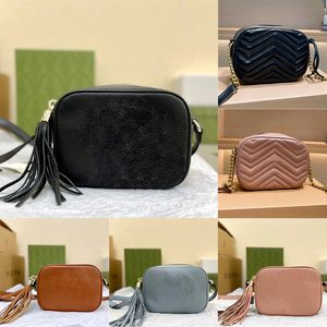 Designer Soho Disco Camera Bag Crossbody chain shoulder Bags Women Handbag Purse Genuine Leather Classic Letter