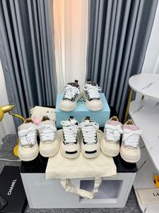 2022 Slmilence Marshmallow Shoes Chunk Canvasスニーカープラットフォームスポーツカジュアルシューズ女性男性TASSELSラバーローホワイトブラックシューズ