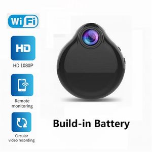 1080p Hd Camera Mobile Phone Remote Monitoring Wireless Wifi Night Vision Camcorder Video Surveillance Smart Life Home H3b black