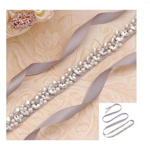 Cinture gioielli per le donne Accesspries moda cintura applique strass cintura di perle accessori sposa catena in vita decorata