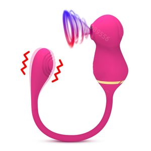 Beauty Items 3 in1 Clitoris Stimulator 20 Speeds Tongue Licking Stretching Adults sexy Toy for Women Sucking Vibrators Dildo Vibrator Female