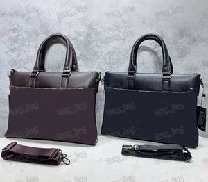 디자이너 맨 격자 무늬 서류 가방 가방 비즈니스 노트북 가방 컴퓨터 가방 패션 고품질 서류 가방