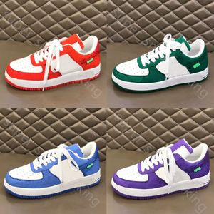 Schuhe Herren Joint Sneakers Designer Classic Leder Druck Chaussures Plattform Skateboarding Sneaker Größe 38-46