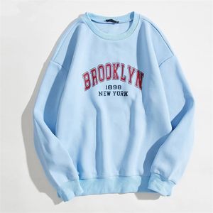 Kadın Hoodies Sweatshirts Sonbahar Kış 2022 Mektup Baskı Kadınlar Kapşonlu Sweatshirt Uzun Kollu Kıyafetler Kadın Hoodie Sıradan Harajuku Üstler Sudadera Mujer 220906