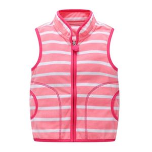 Gilet primavera autunno bambino vestiti per bambini simpatici neonati maschi ragazze giacche in pile polare gilet in pile morbido 220905