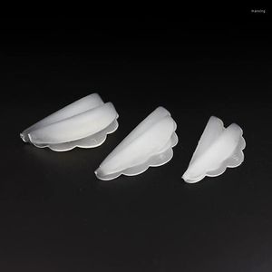 Falska ögonfransar 6st Silicone Eyelash Perm Pad Recycling Lashes Rods Shield Lyft 3D Curler Accessories Applicator Tools Tools