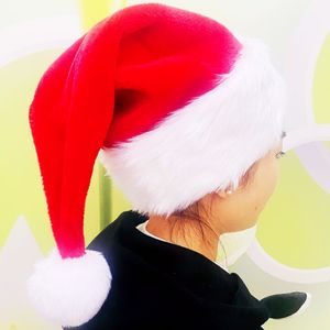 Beanie Big Head Circonference Christmas Hat Christmas Caper-filho de peles Presente de ano novo