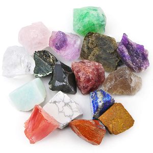 Pedra Chakra Healing Kit Crystal Premium Natural Rough Tambled Gemstone para Meditação de Yoga Zen Reiki Tumber Cabbing Jóia Bdesybag Amjhe