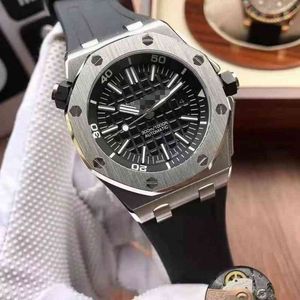 Luksusowe zegarki dla męskich mechanicznych 15710 w pełni automatyczne świecące sportowe marki projektantów zegarek na rękę oybp
