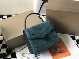 Premium Tasarım Çantalar Lüks Kadın Çantaları Crossbody Omuz Zincir Çantaları Cüzdanlar Yılan Desenli Çok Renkli Trendy Eşleşen Çoklu Poşet