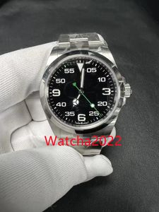 Mäns nya Air King Watch Mechanical Automatic M126900-0001 316L 40mm Waterproof Designer Watch ZP