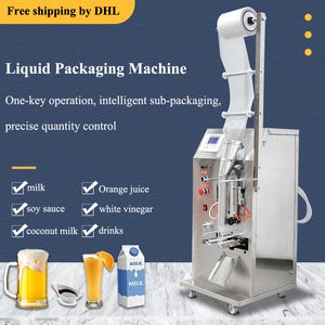 Fully Automatic Liquid Packaging Machine Water Oil Vinegar Beverage Pure Packing Machine Filling Sealing Machines