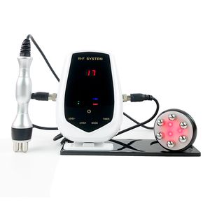 2 I 1 Body Face RF Beauty Machine Radiofrekvensögon Massage Ansiktsföryngring Skin Lyftning Dra åt Anti Wrinkle Red Light Beauty Care Tools Slimming Device