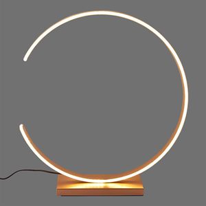 Led Table Lamps Simple and Modern Design Table Lamp Desk Night Lights for Study University Dormitory Coffee Shop Bedside Reading L238K