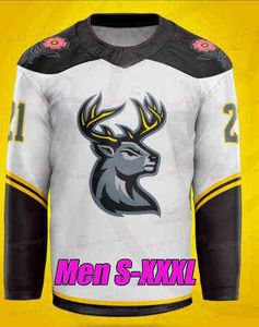 Hockey Iowa Heartlanders Third ECHL Ice Hockey Jersey Ryan Kuffner Fedor Gordeev Luke Nogard Corbin Kaczperski Zach White Hunter Jones