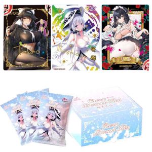 Card Games New Goddess Story Feast Collection Cards Child Kids Birthday Gift Game Cards Table Toys For Family Christmas Gifts T220905