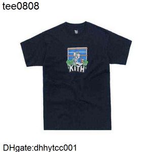 2022 Tee Kith Tom och Jerry Tee Man Women casual t-shirt Korta ￤rmar Sesame L Fashion Clothes S Outwear Quality T Shirts For Men Q101A1 87JH