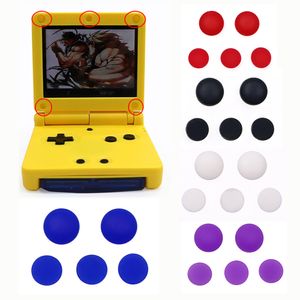 Yedek Silikon Vidalı Kapak Gameboy Advance SP GBA SP Kabuk Mahkem Kauçuk Toz Tapası FedEx DHL UPS ÜCRETSİZ Nakliye