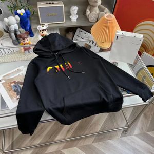 Designer Top Version Hoodie Pure Hand Cel 2022 Autumn and Winter New Printed Logo Men and Women med samma stil huva tröja