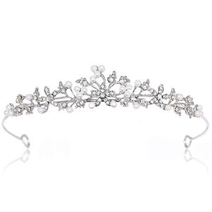 Pannband strass kristalltiaror och kronor pannband för kvinnor födelsedagstävling bröllop prom prinsessan krona a006 drop deli bdesybag amejj