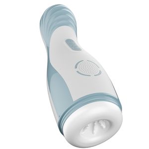 Sexspielzeuge Massagegeräte Jiuai Männer automatische erlaubte Saugnapf Flugzeug Cup Multi-Frequenz-Vibration Aussprache Erwachsene Produkte elektrisch männlich