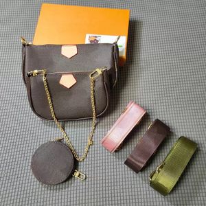 high quality shoulder designer bag woman luxurys designers crossbody bags Favorite wallet backpack handbags purses card holder tote mini 3-piece set with box